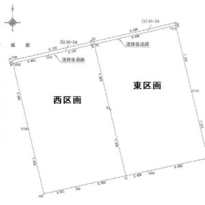 高知市幸町 土地 【西区画/間口約9ｍの北向き】