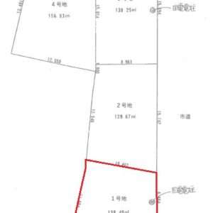 高知市鴨部 土地 【1号地/鴨田小学校まで徒歩3分】